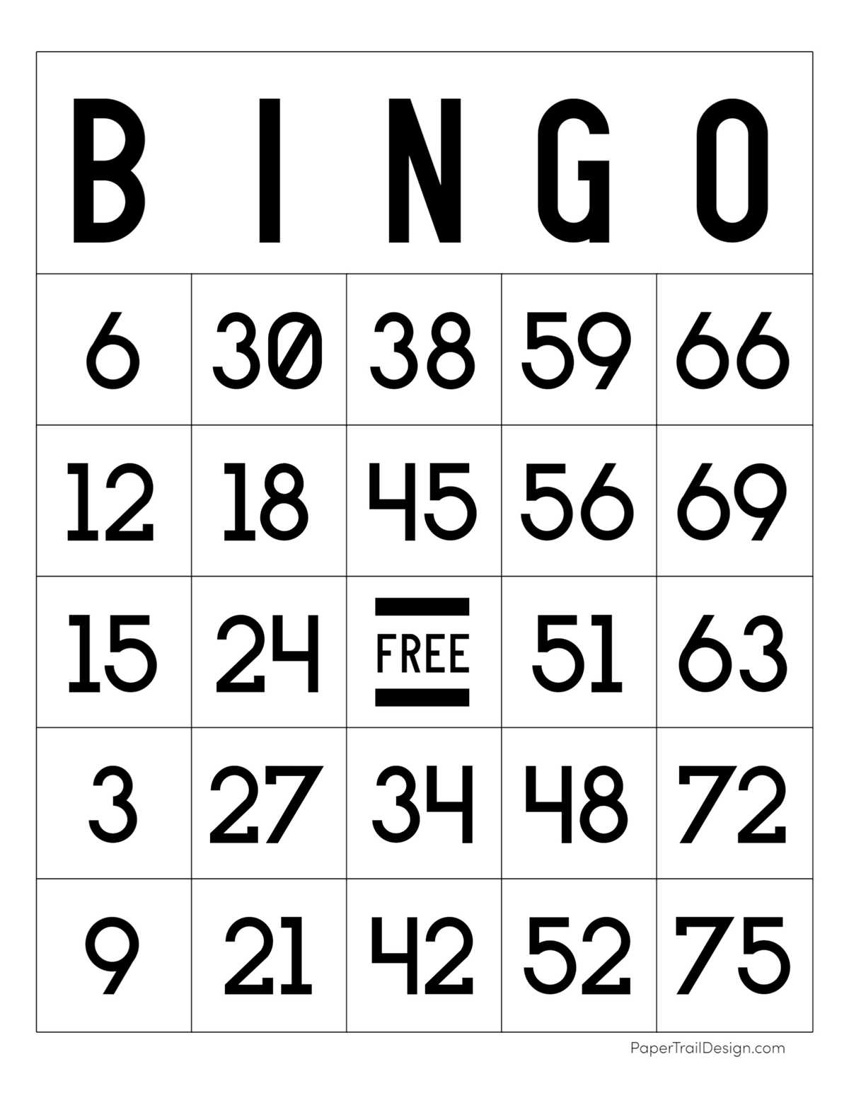 printable bingo cards 1 75