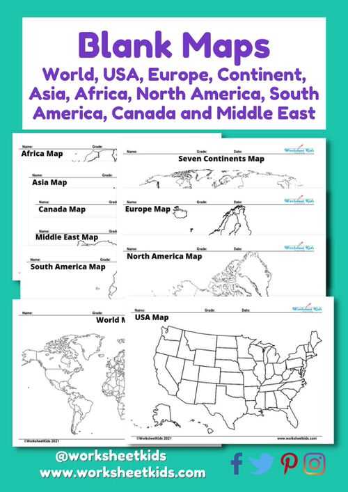 printable blank africa map
