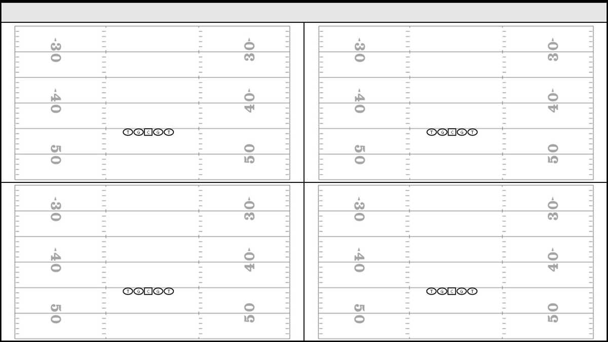 printable blank football play template