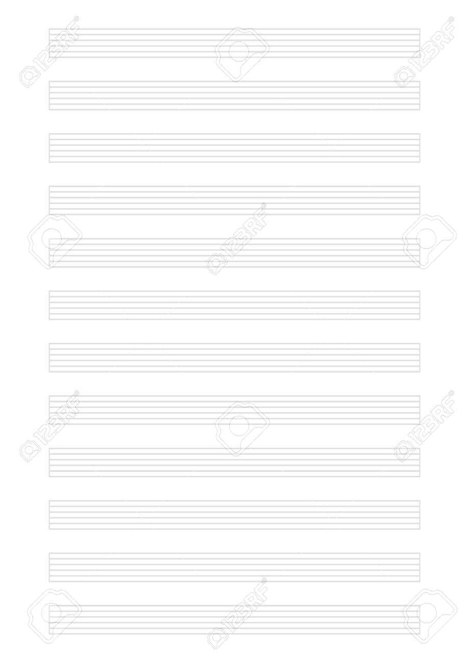 printable blank music score