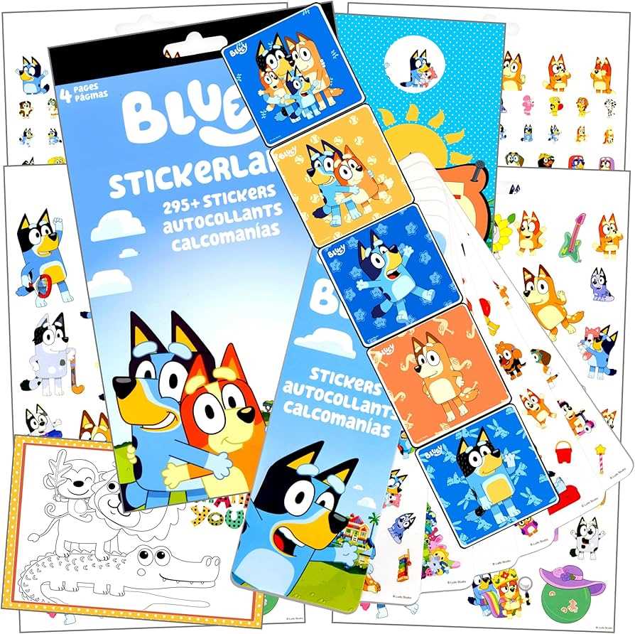 printable bluey stickers