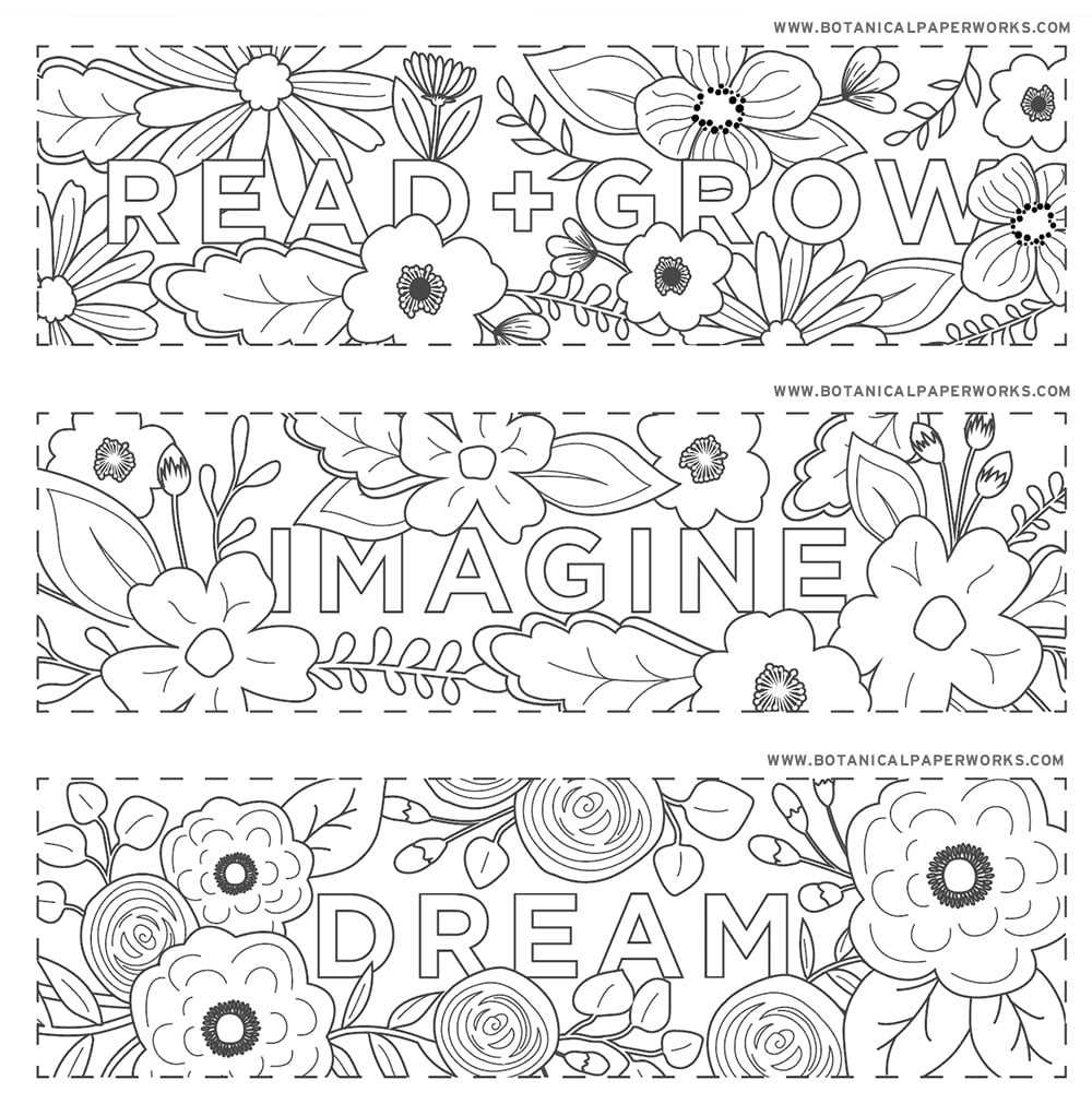 printable bookmarks free