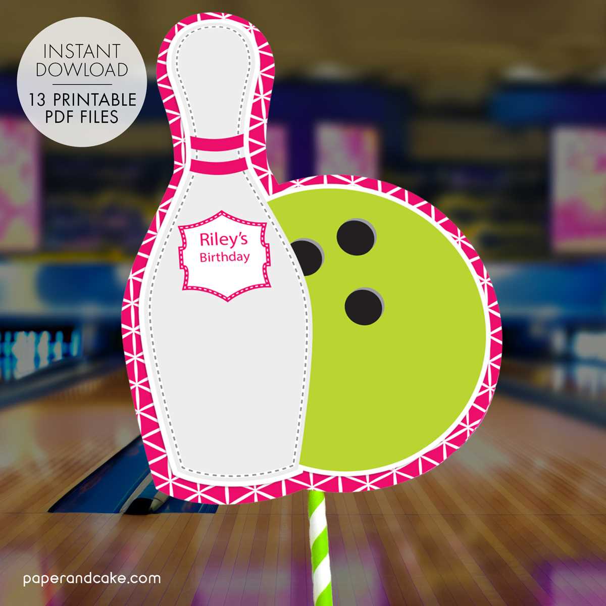 printable bowling pin