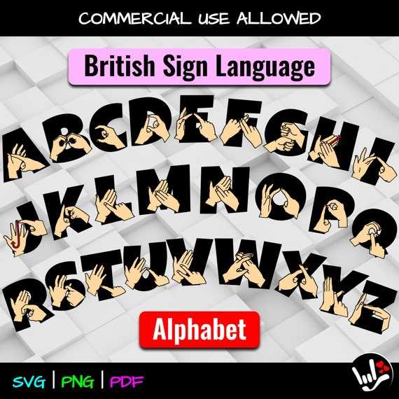 printable bsl alphabet