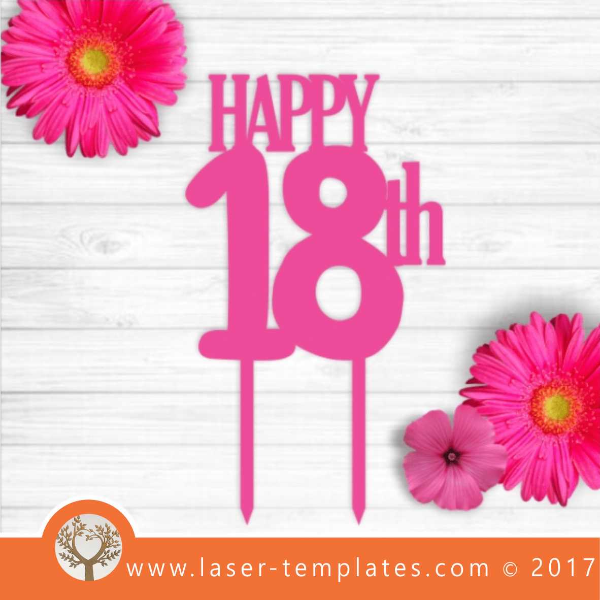 printable cake topper designs