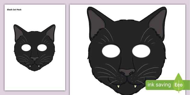 printable cat mask