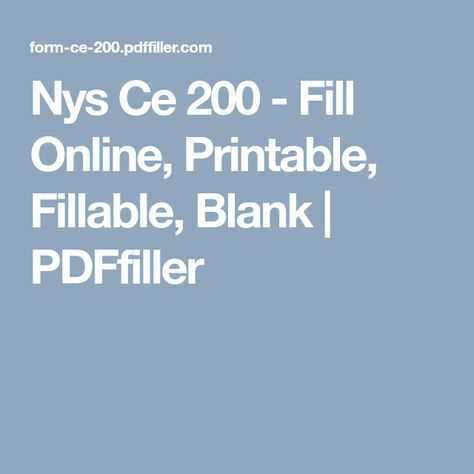printable ce 200 form