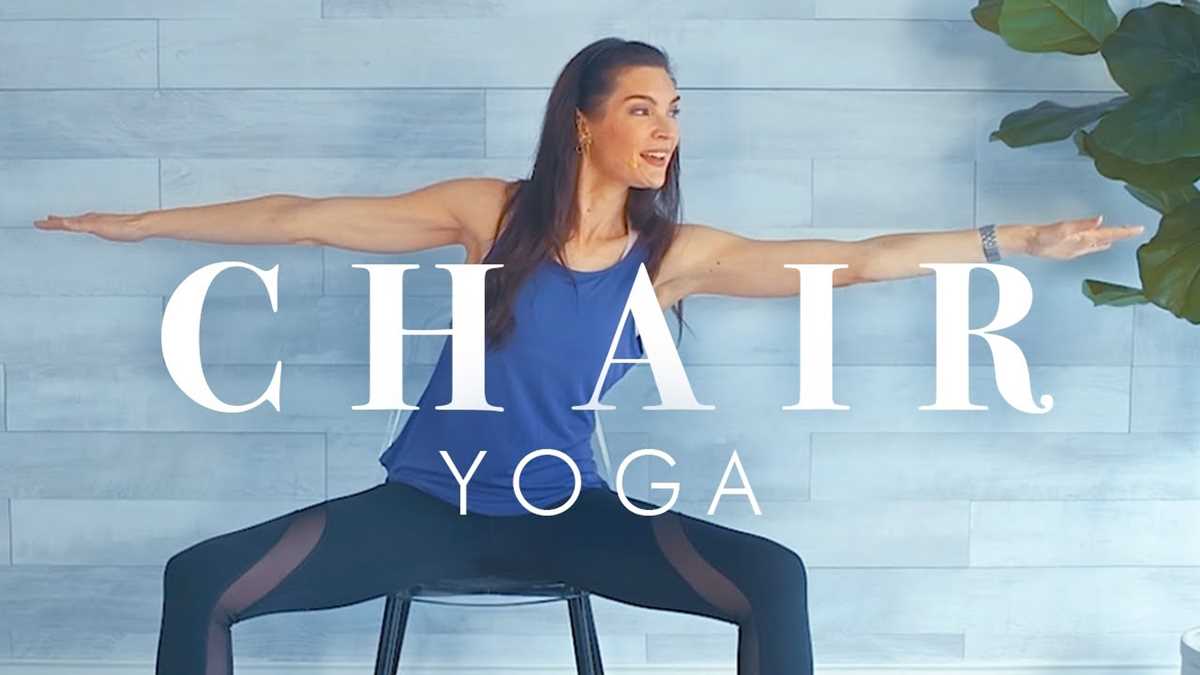 printable chair yoga exercises for seniors with pictures