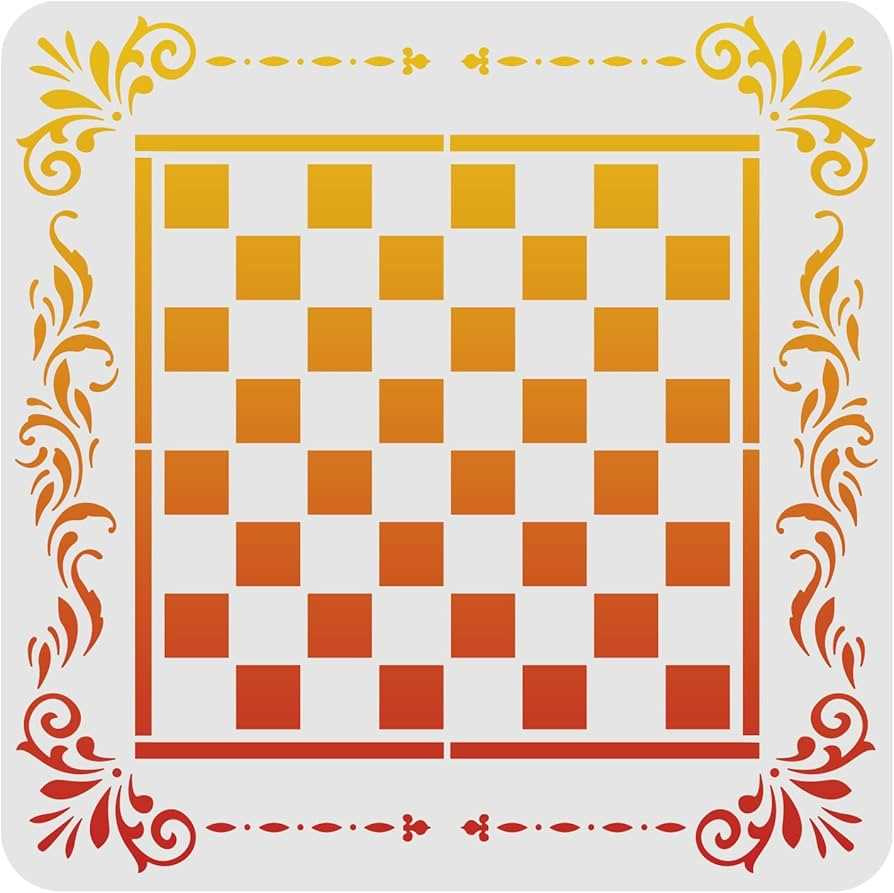 printable checkers board