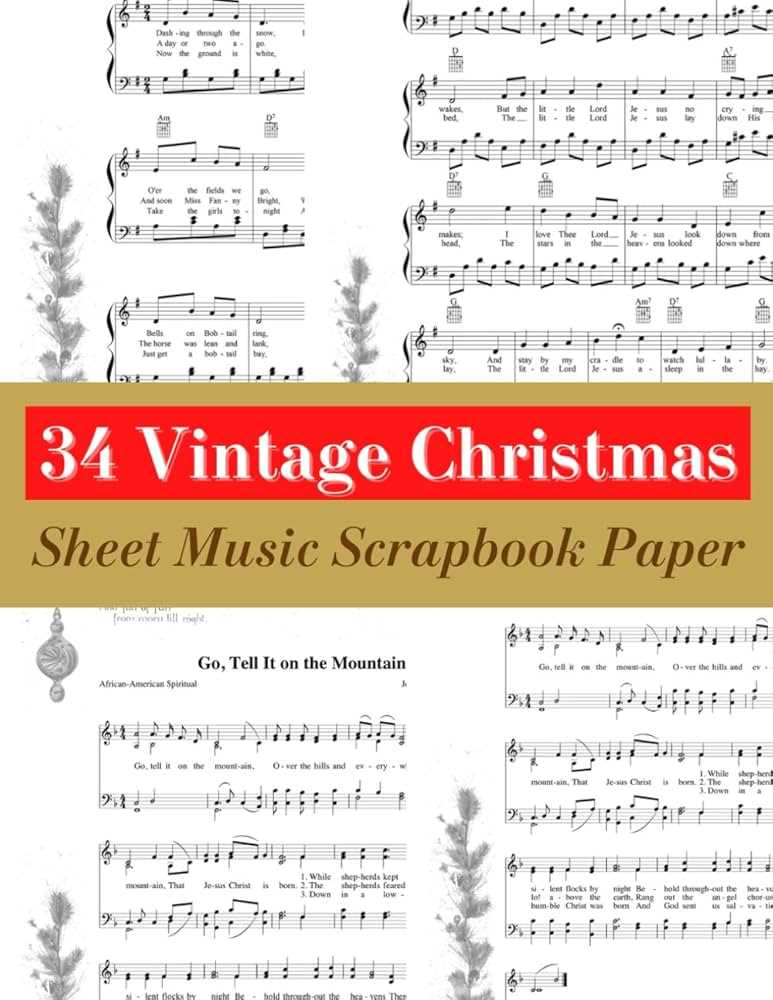 printable christmas sheet music free