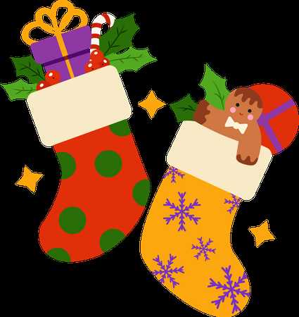printable christmas stocking clipart