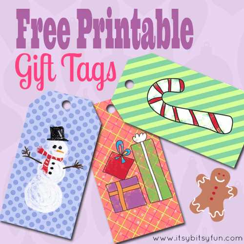 printable christmas tag