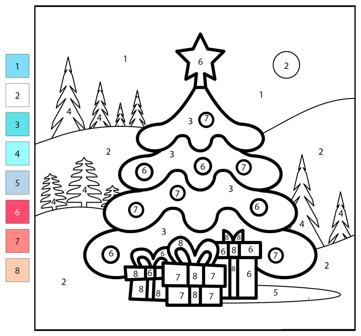 printable christmas tree coloring pages printable christmas tree coloring pages