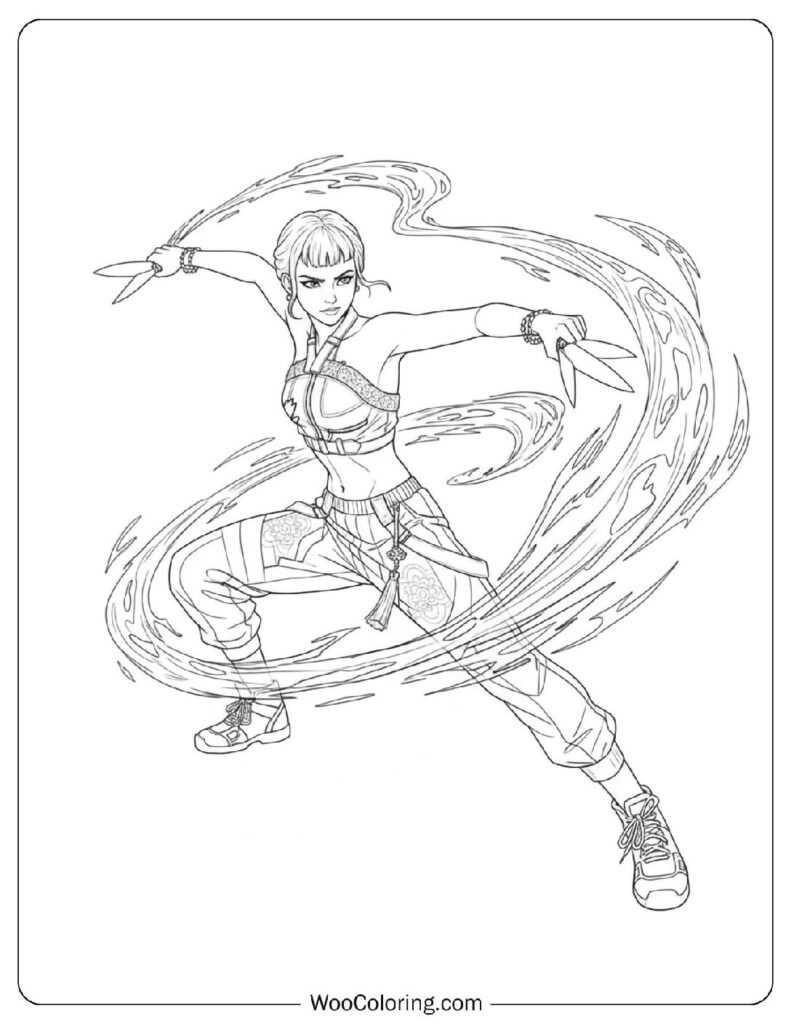 printable coloring kpop demon hunters coloring pages