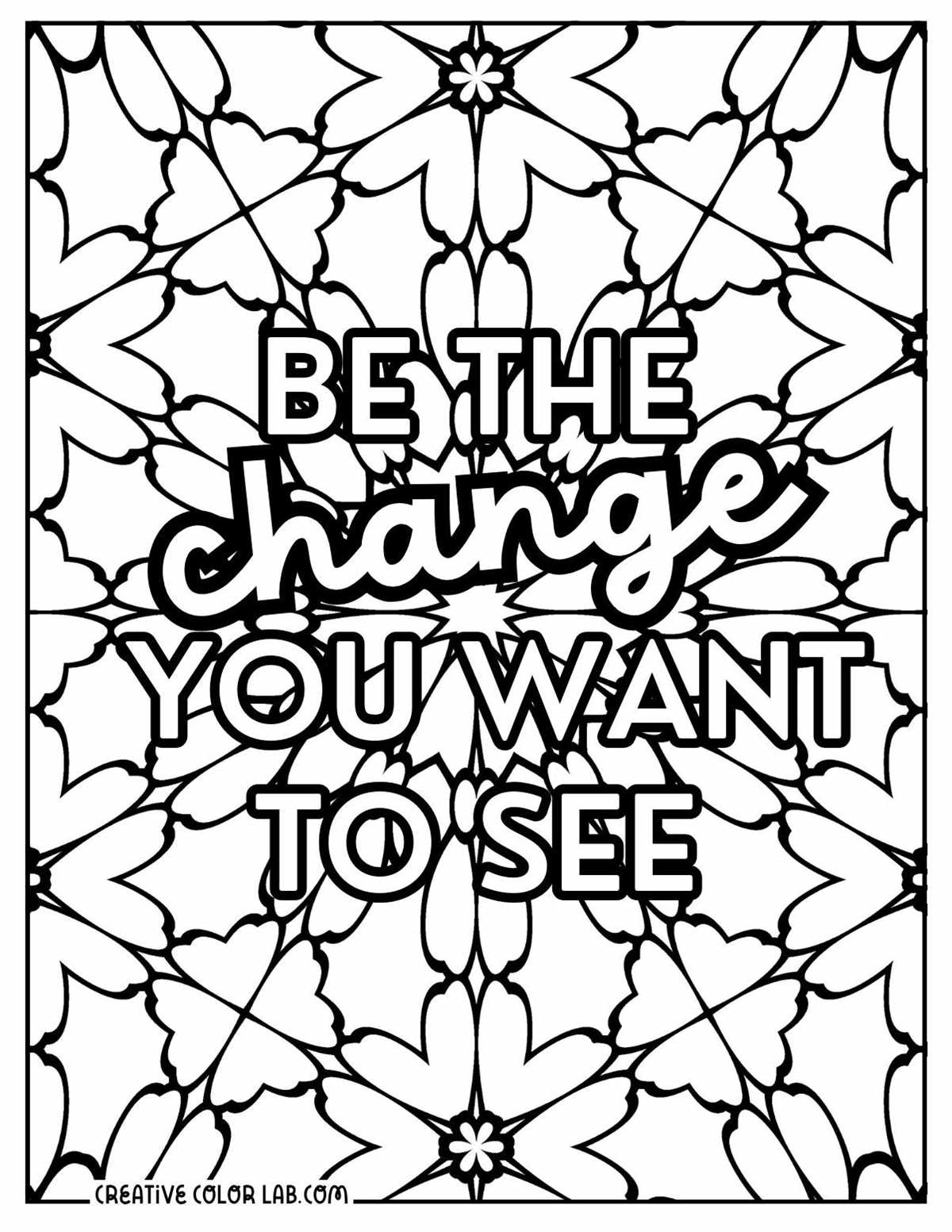 printable coloring pages with quotes