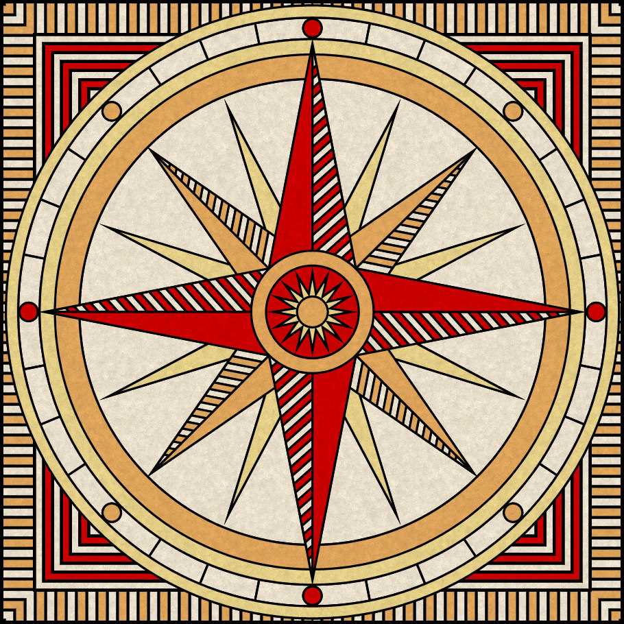 printable compass rose