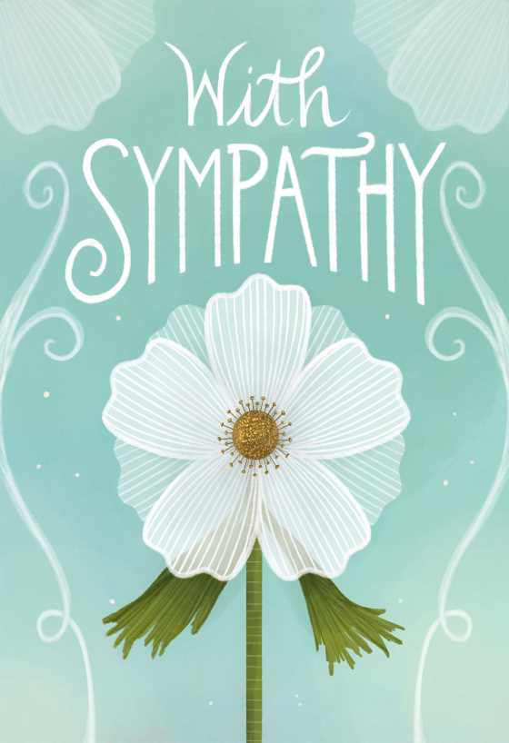 printable condolence cards free