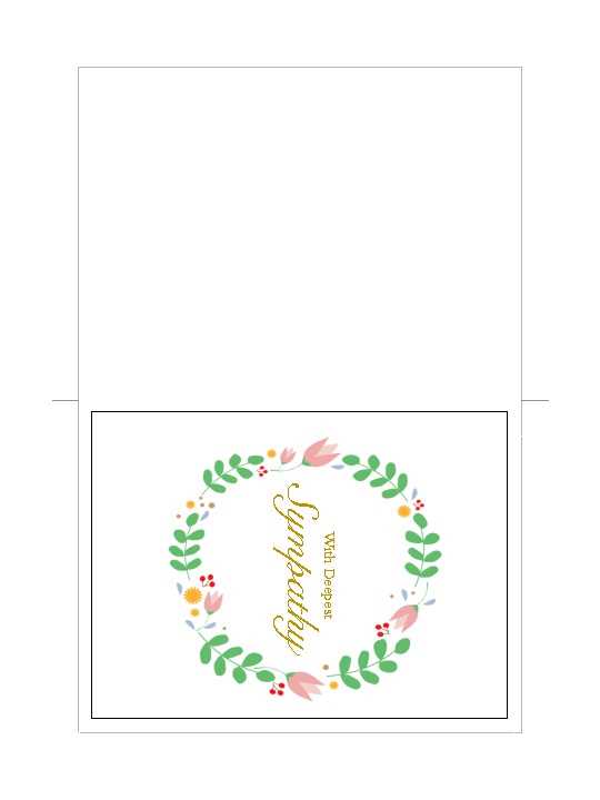 printable condolence cards free