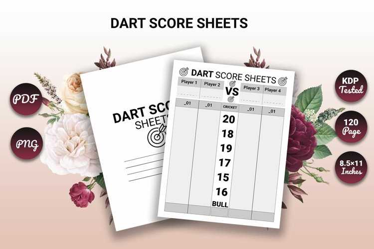 printable dart score sheet