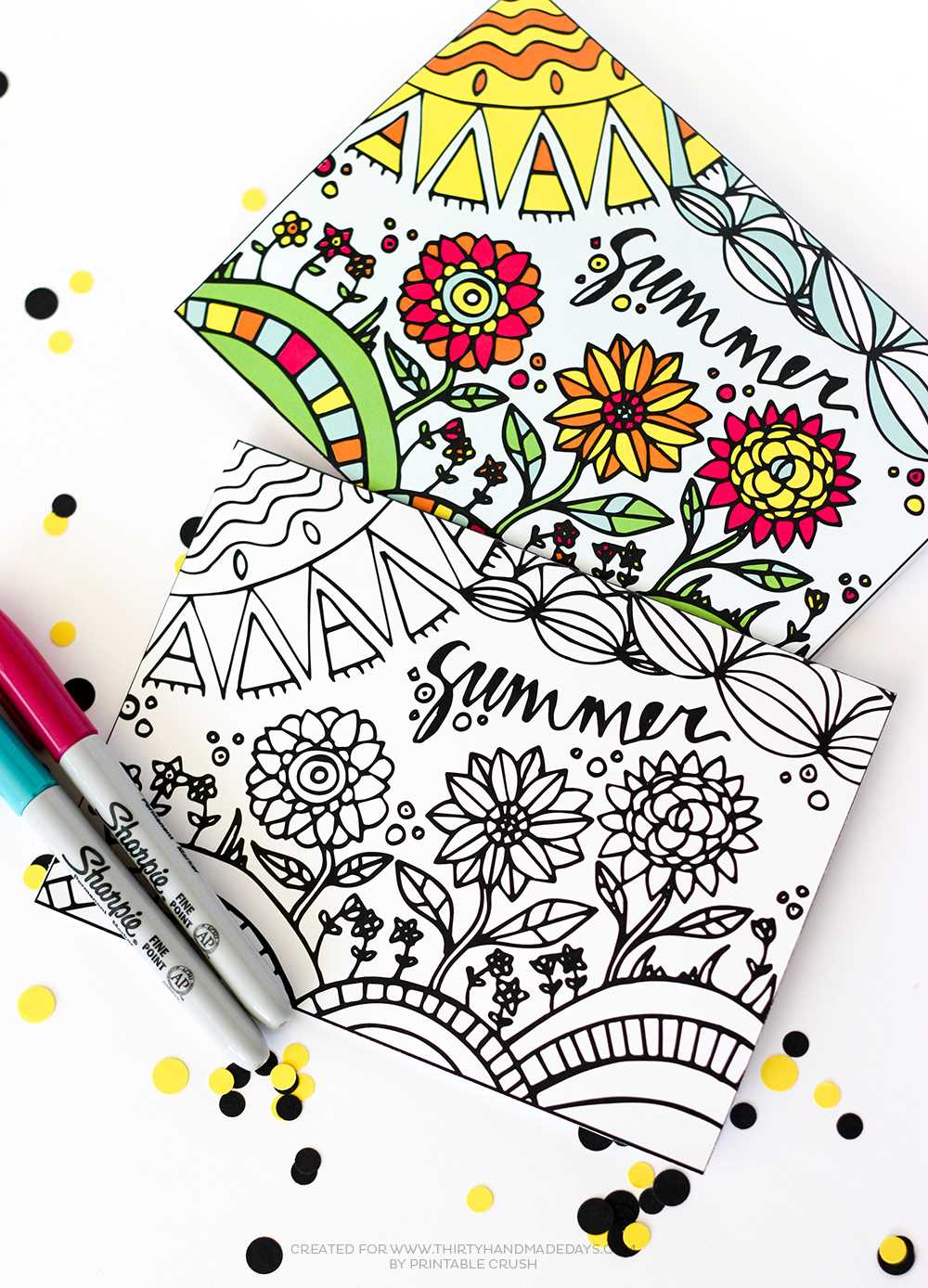 printable deck of cards coloring pages