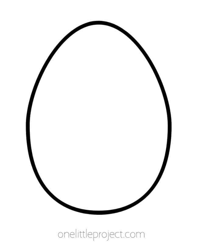 printable easter egg templates