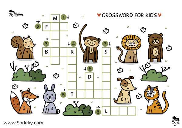 printable easy crosswords