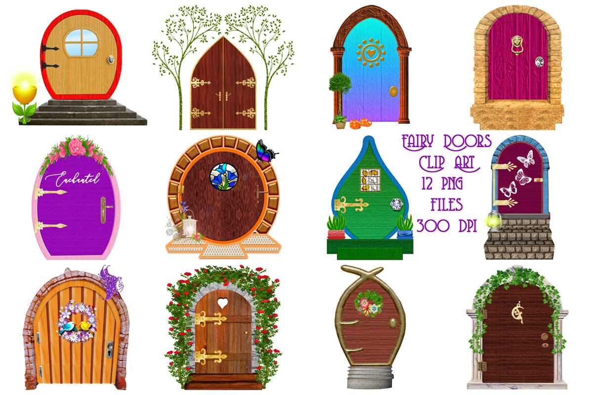 printable fairy door