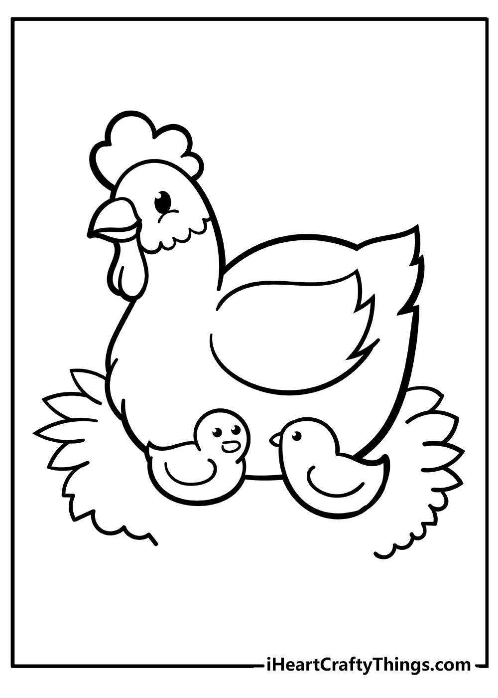 printable farm animal coloring pages