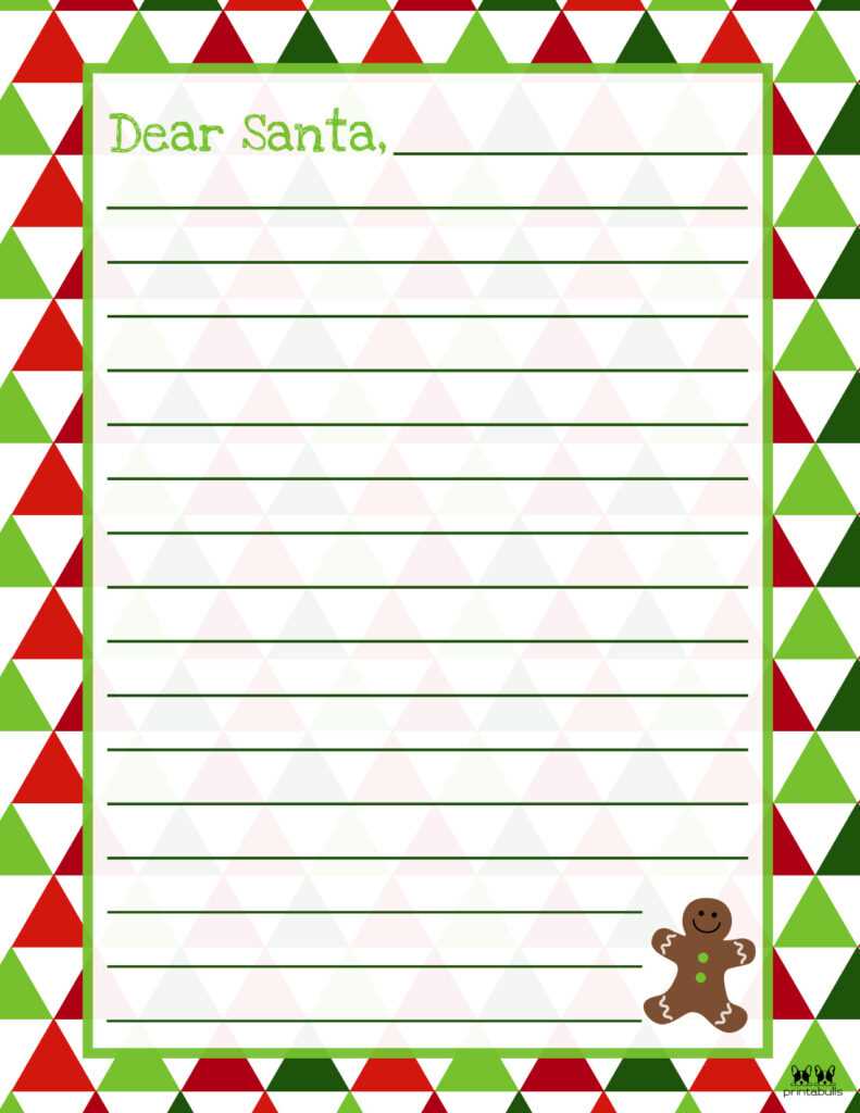 printable father christmas letters