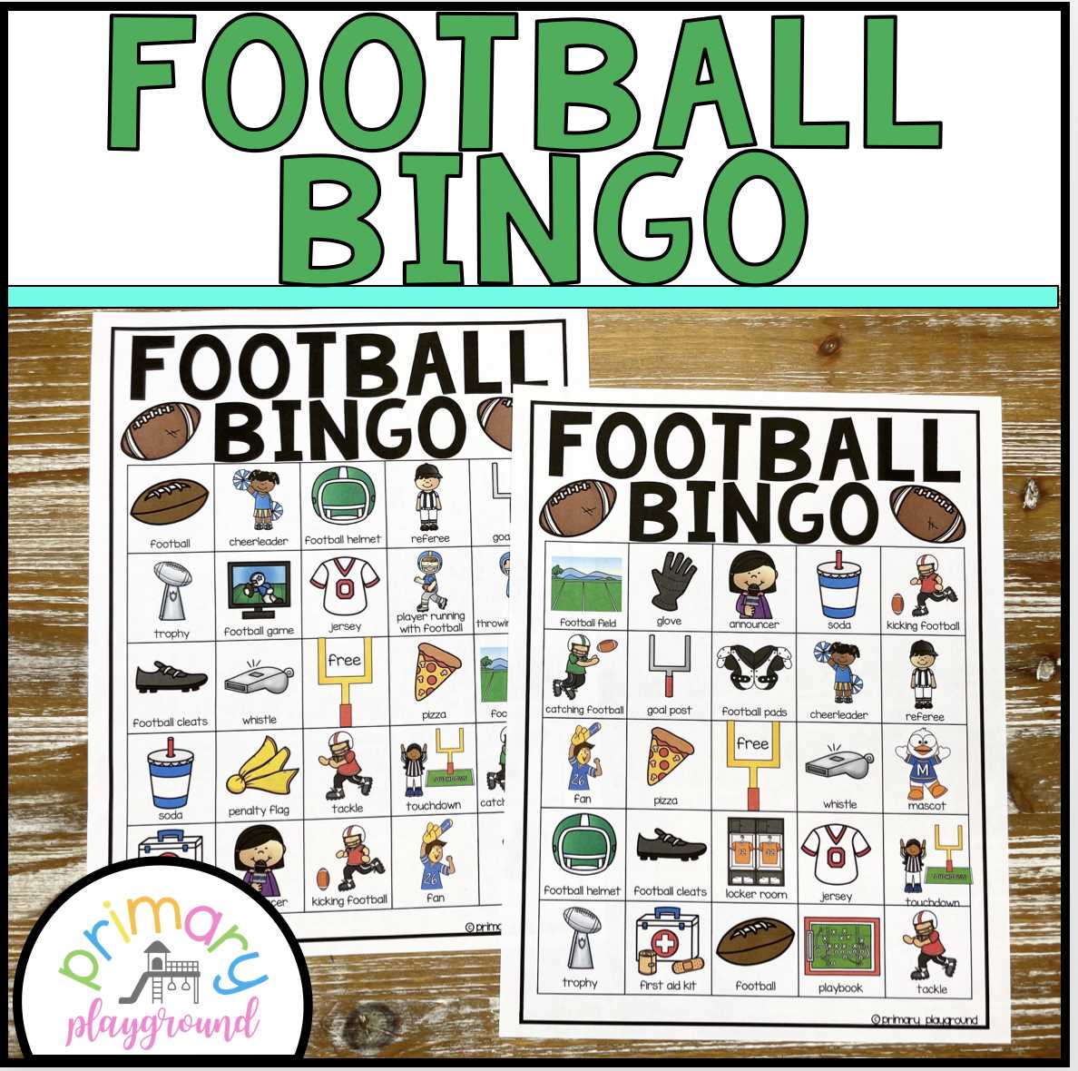 printable football bingo cards printable football bingo cards