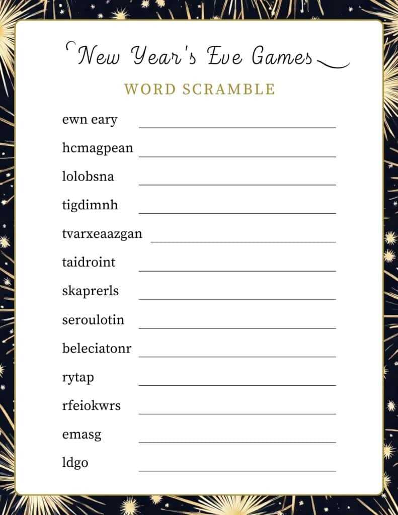 printable games for adults free