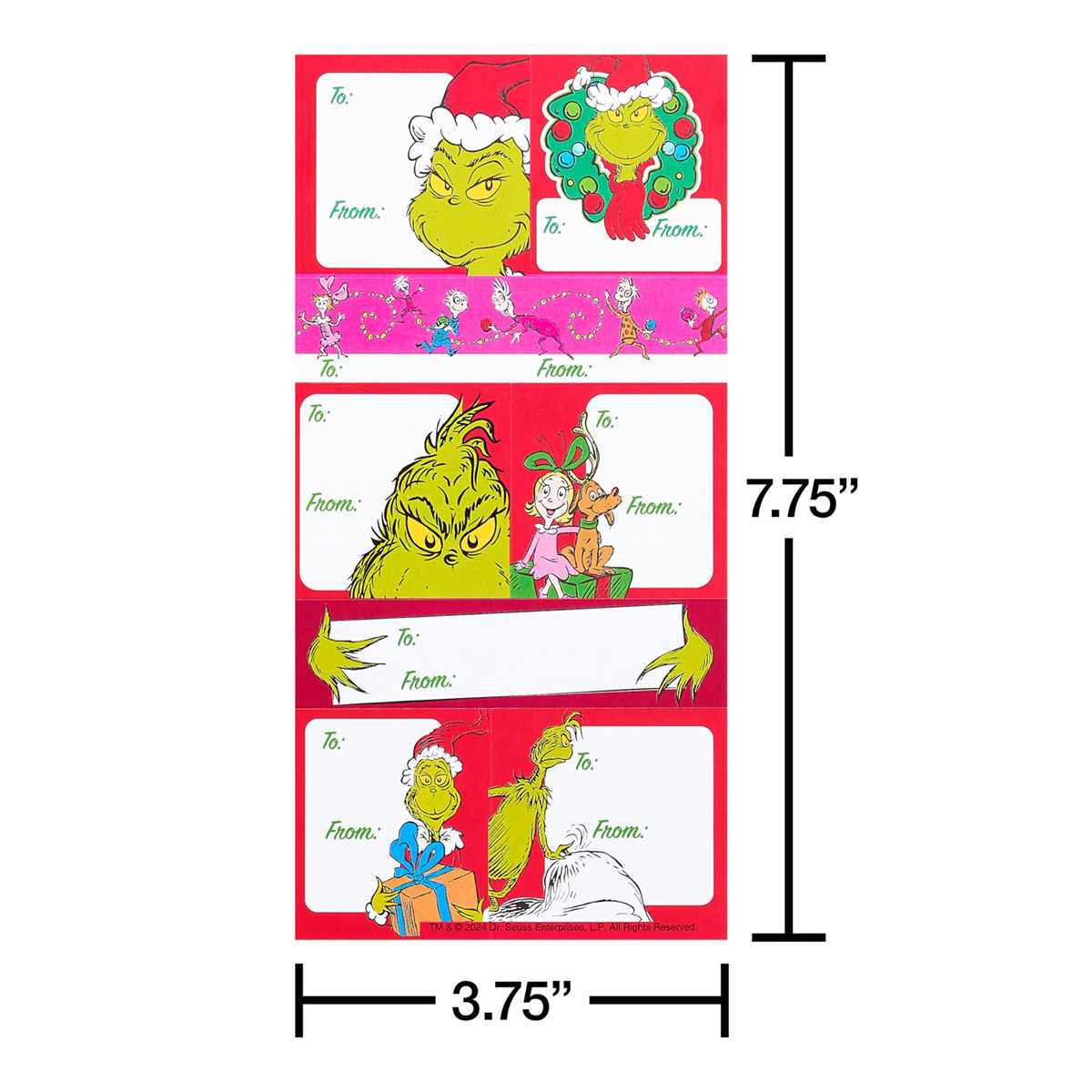 printable grinch stickers