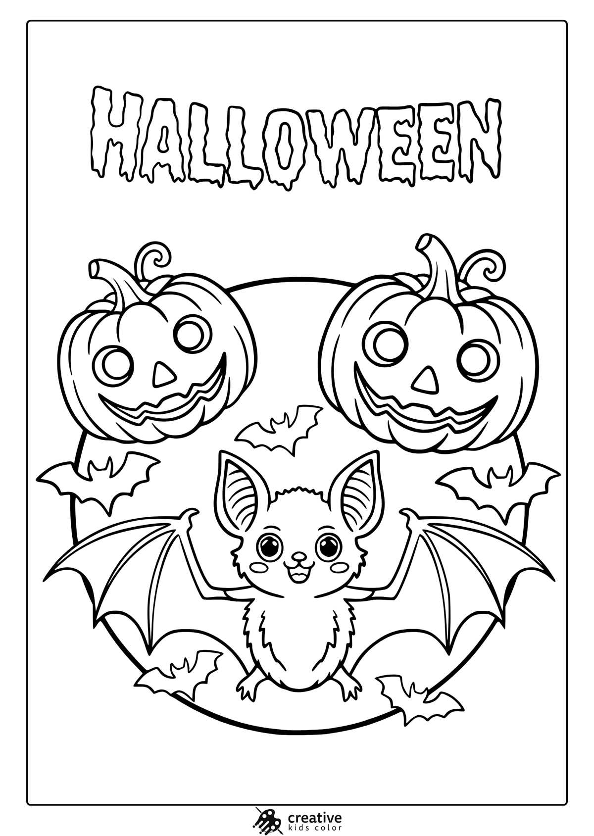 printable halloween coloring