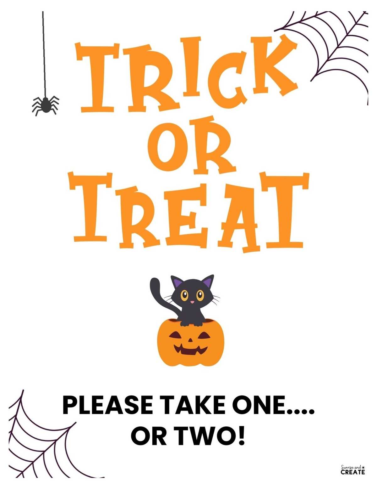 printable halloween signs free