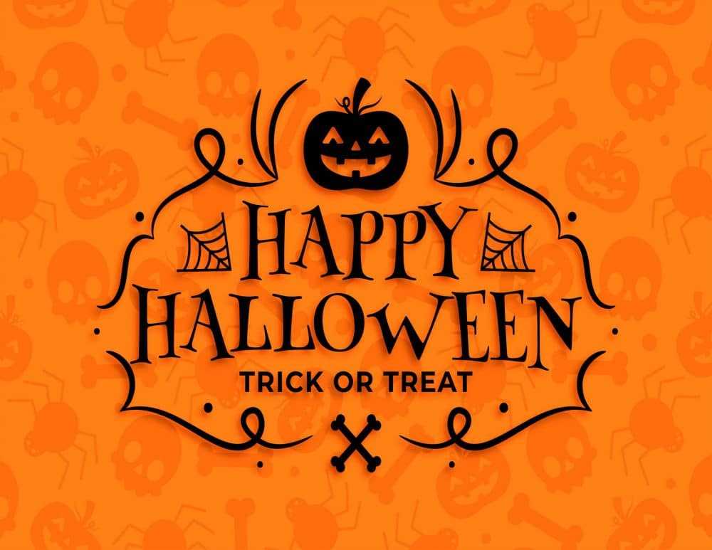 printable happy halloween sign