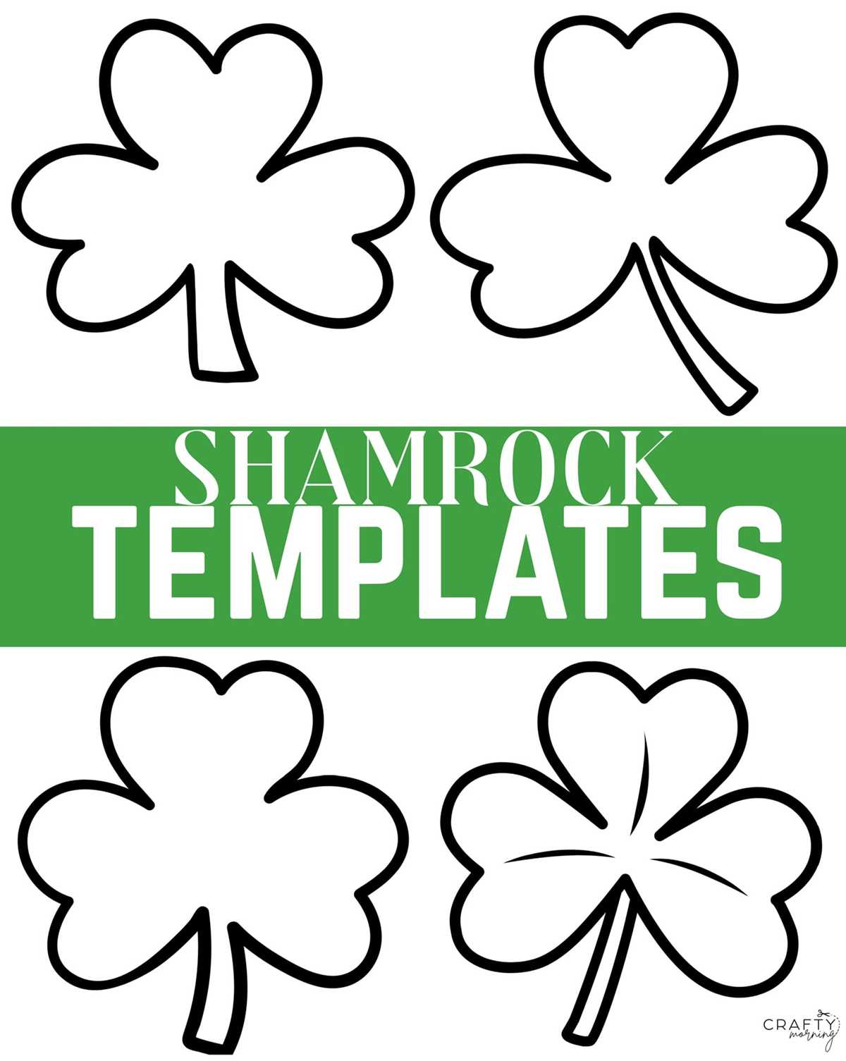 printable images of shamrocks