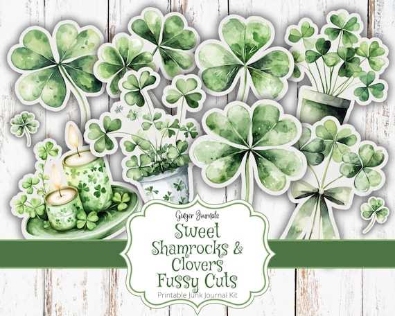 printable images of shamrocks