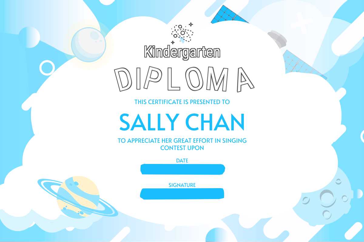 printable kindergarten diploma free printable kindergarten diploma free