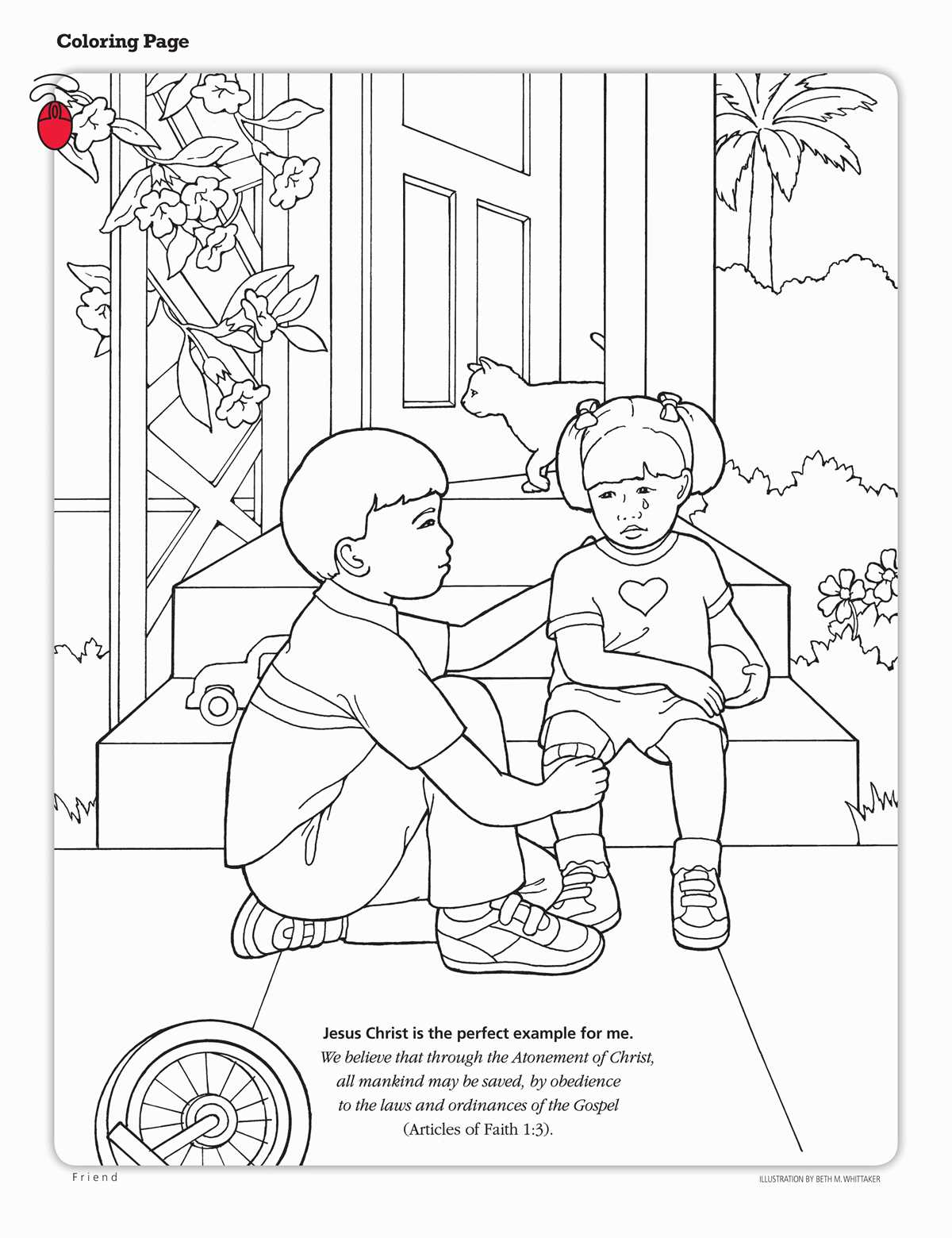 printable lds coloring pages