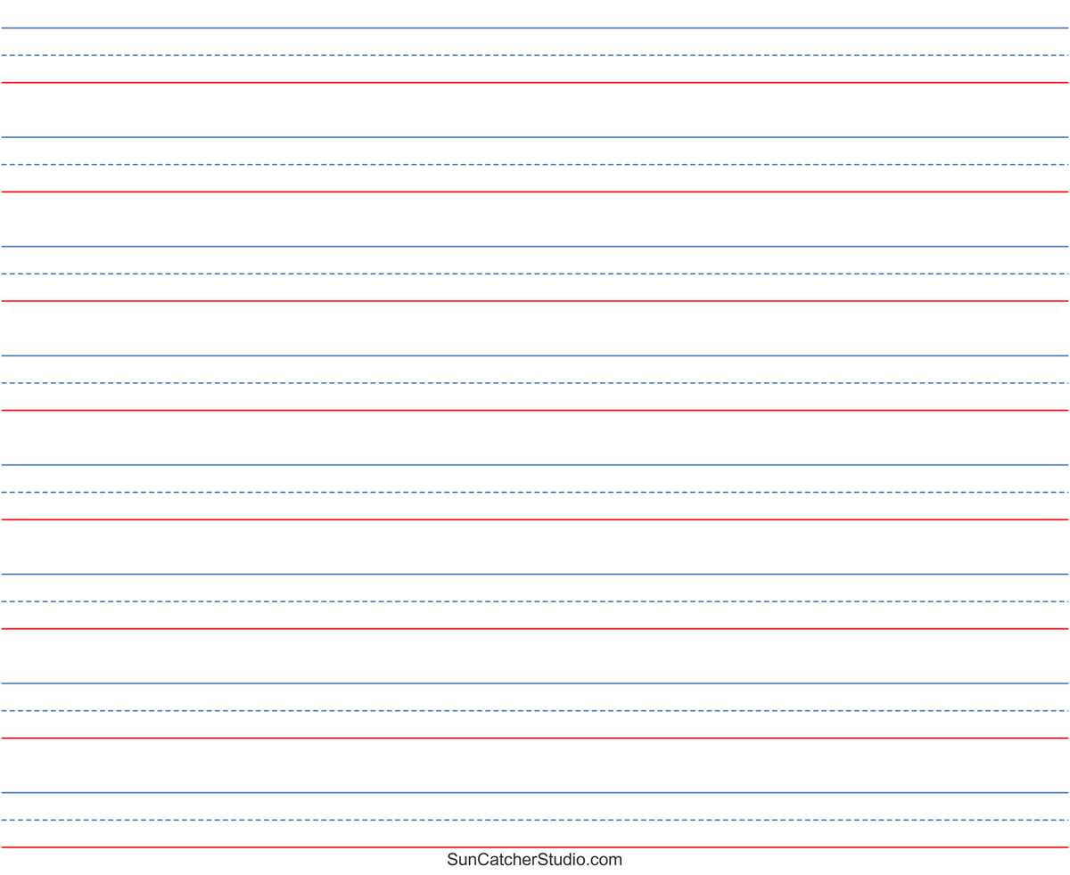 printable lined stationery