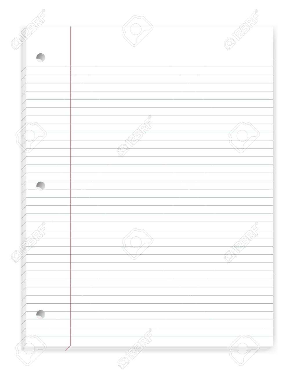 printable loose leaf paper