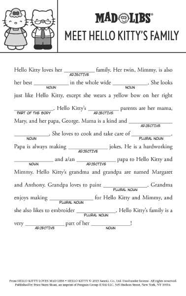 printable mad lib printable mad lib