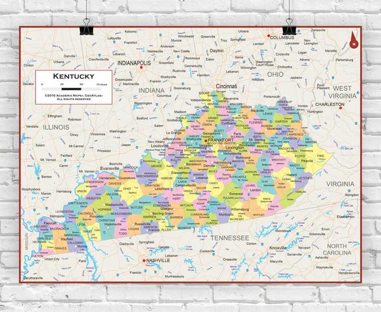 printable map of kentucky counties printable map of kentucky counties
