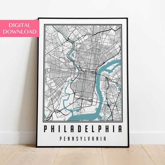 printable map of philadelphia