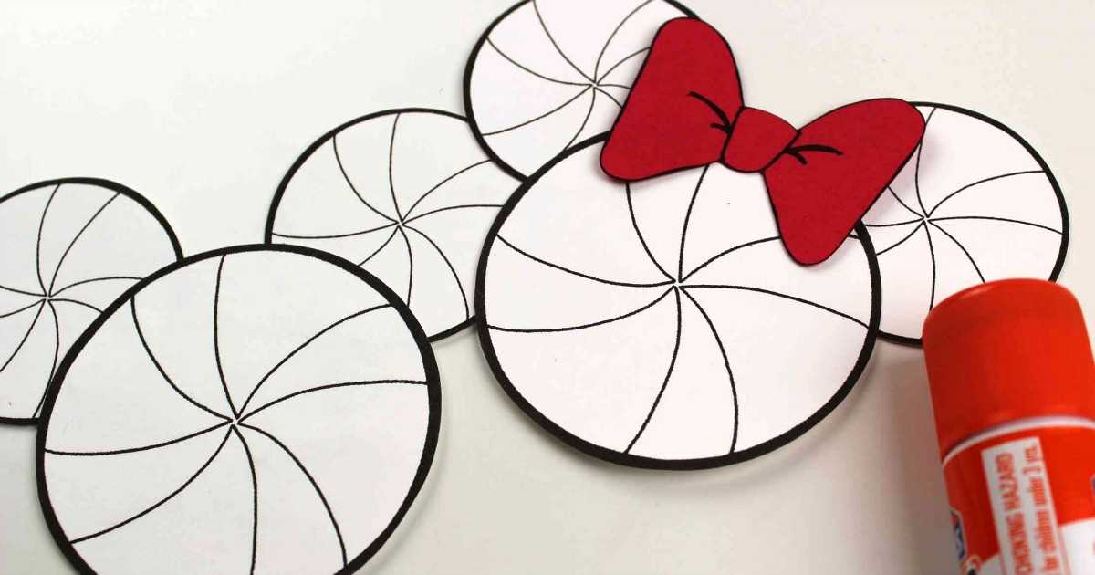 printable mickey mouse head