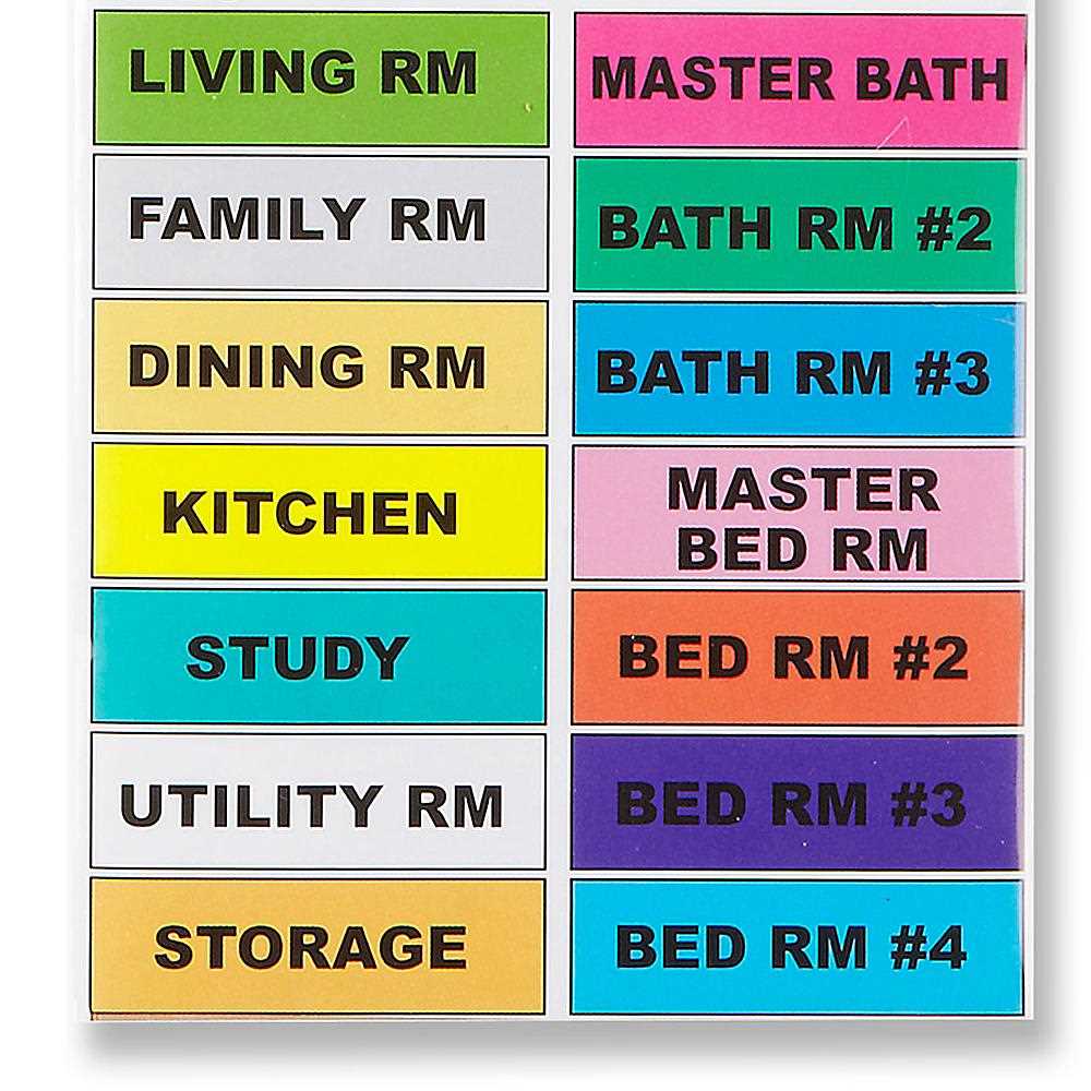 printable moving box labels