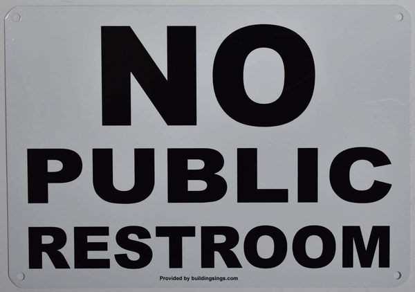 printable no public restroom sign printable no public restroom sign