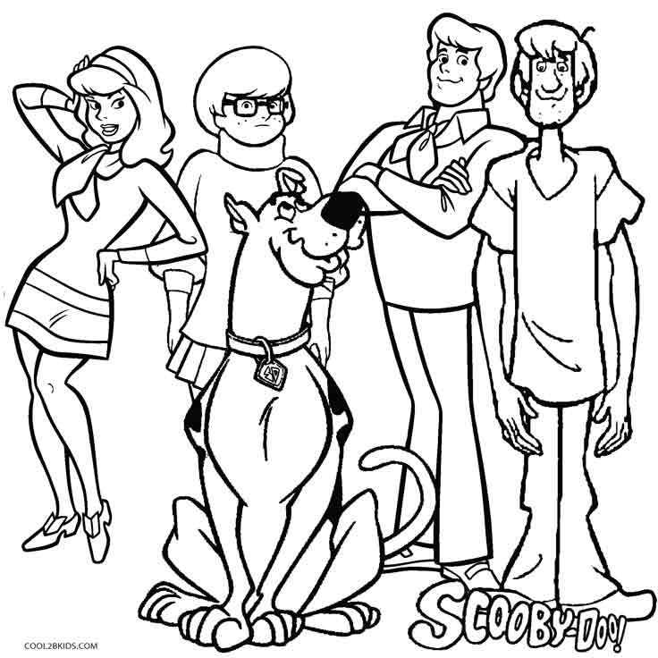 printable pictures of scooby doo