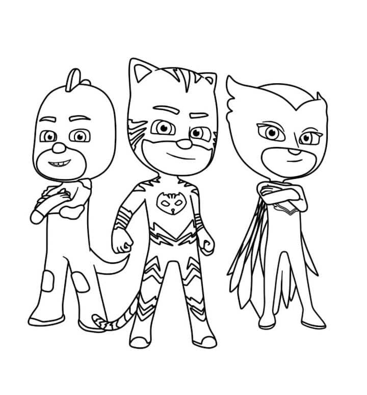 printable pj masks