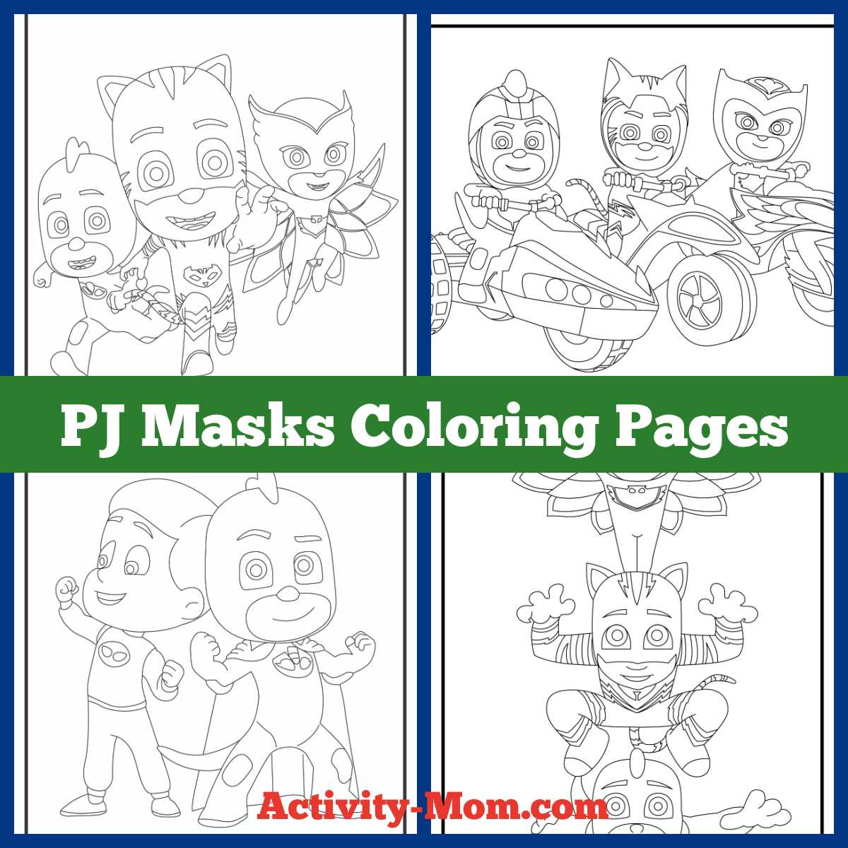 printable pj masks